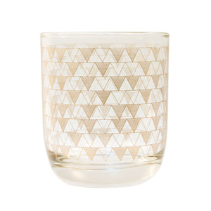 Low Ball - Copper Triangles Set of 6